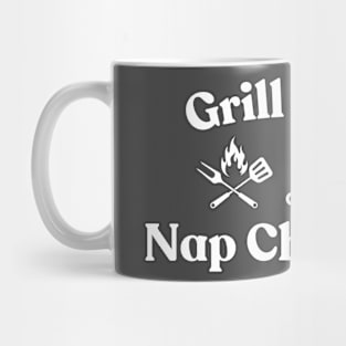 Grill King Nap Champion -Fathers day , dad T-shirt! Mug